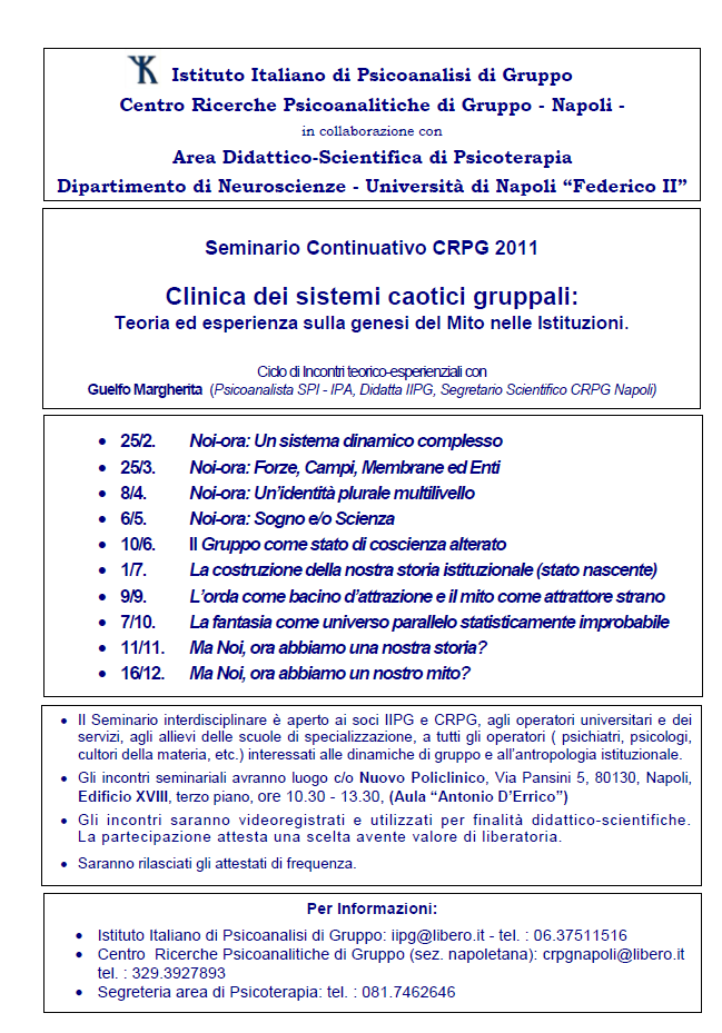 locandina seminario 2011